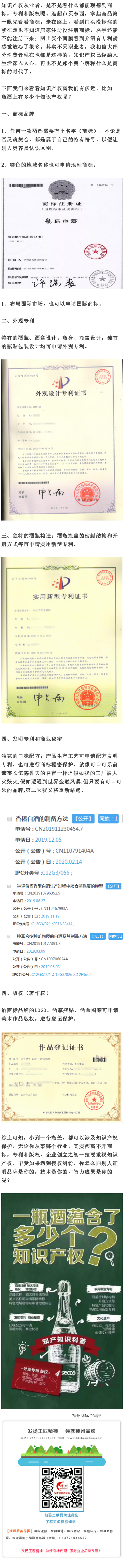 你知道一瓶酒有多少個(gè)知識(shí)產(chǎn)權(quán)嗎？