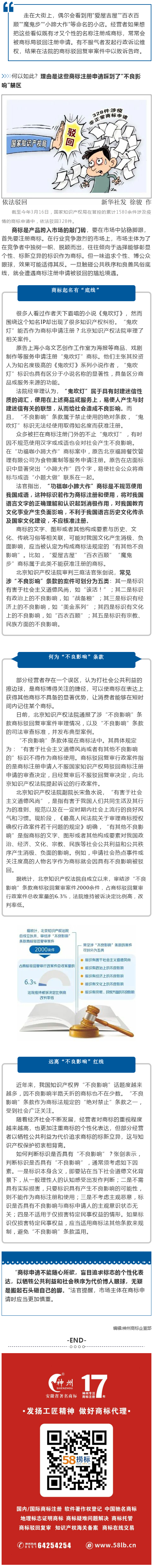 商標起名有“底線”，這個“禁區(qū)”不能采