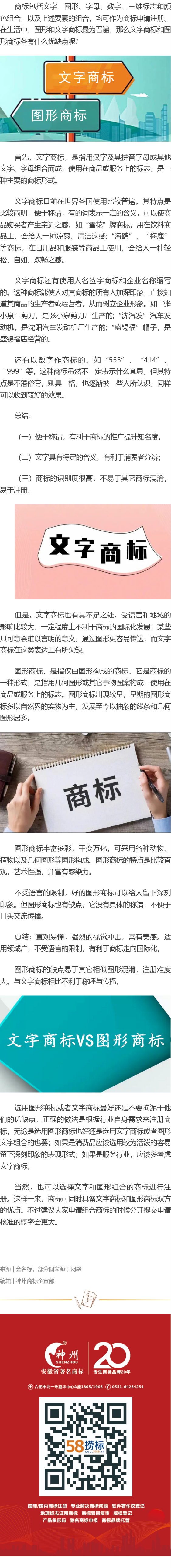 文字商標、圖形商標各有什么優(yōu)勢？